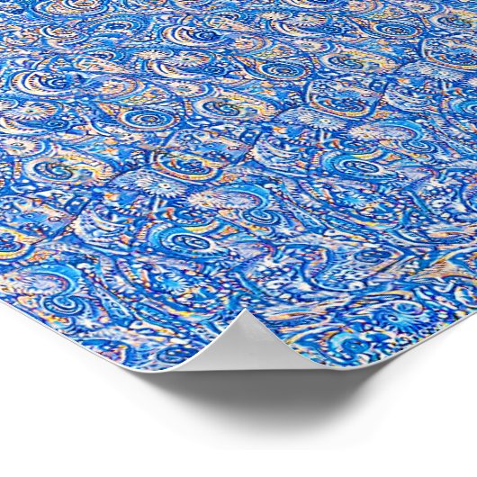 Plotseling afgeleid - verborgen 3D-print Poster (Hoek)