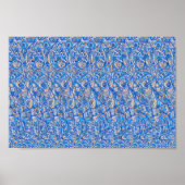 Plotseling afgeleid - verborgen 3D-print Poster (Voorkant)