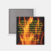 Plotseling een geluid als de blazende wind... magneet (Voorkant / Achterkant)