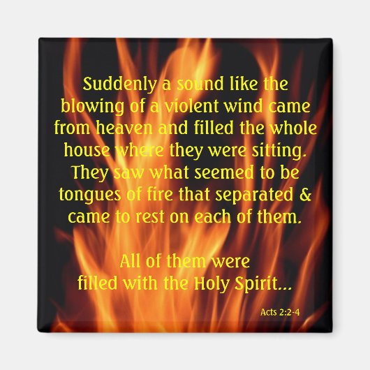 Plotseling een geluid als de blazende wind... magneet (Voorkant)