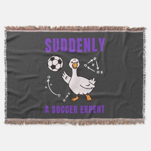 Plotseling een voetbalexpert deken (Voorkant)