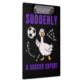 Plotseling een voetbalexpert klembord (Rechts)