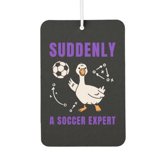 Plotseling een voetbalexpert luchtverfrisser (Voorkant)