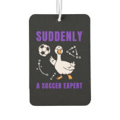 Plotseling een voetbalexpert luchtverfrisser (Achterkant)