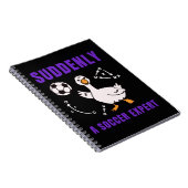 Plotseling een voetbalexpert notitieboek (Rechterzijde)