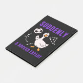 Plotseling een voetbalexpert post-it® notes (Schuin)