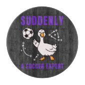 Plotseling een voetbalexpert snijplank (Voorkant)