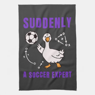 Plotseling een voetbalexpert theedoek