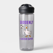 Plotseling een voetbalexpert waterfles (Voorkant)