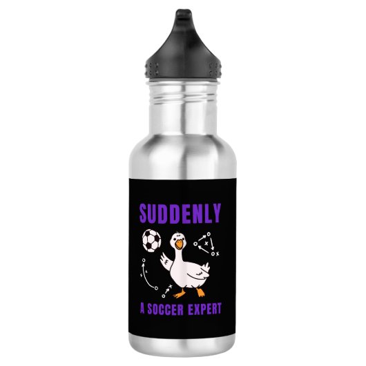Plotseling een voetbalexpert waterfles  (Rechts)