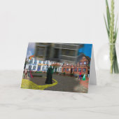 Plotseling ging het mis voor de heks feestdagen kaart (Voorkant)