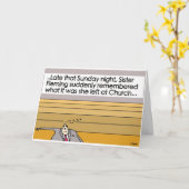 Plotseling herinnerd kaart (Gele Bloem)