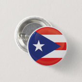Plotseling Puerto Rico Rico Ronde Button 3,2 Cm (Voorkant /achterkant)