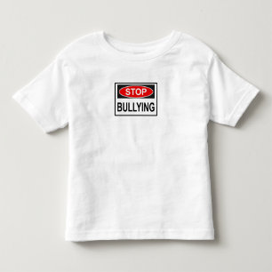 Plotseling stoppen rood kinder shirts