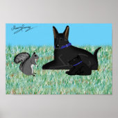 Plotselinge discussie. poster (Voorkant)