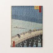 Plotselinge douche over de Shin-Ō hashi-brug en A Legpuzzel (Verticaal)