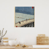 Plotselinge douche over de Shin-Ō hashi-brug en A Poster (Keuken)