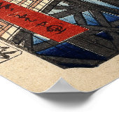 Plotselinge douche over de Shin-Ō hashi-brug en A Poster (Hoek)