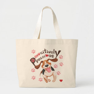 Plotselinge edelbare Canvas tas met draaiende beag