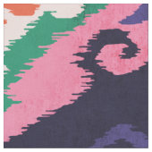 Plotselinge kleurrijke roze marinevlek stampatrone stof (Close Up)