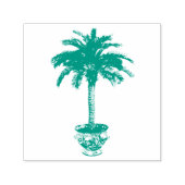 Plotselinge palmboom zelfinktende stempel (Design)