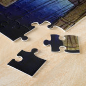 Plotselinge regenbui boven Shin-Ohashi Utagawa Hir Legpuzzel (Zijkant)
