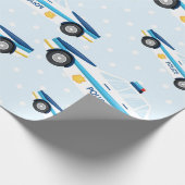 Plotselinge verpakking van politieauto cadeaupapier (Hoek)