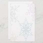 Plotselinge winterfeestdag briefpapier (Voorkant / Achterkant)