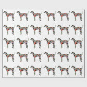 Plott Geometric Pattern Silhouette Pset Cadeaupapier (Vlak)