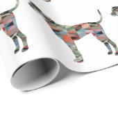 Plott Geometric Pattern Silhouette Pset Cadeaupapier (Rol Hoek)