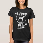 Plott Hound  2 T-shirt (Voorkant)