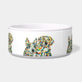 Plott Hound & Australian Shepherd Dog Bowl Voerbakje