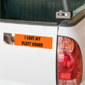 Plott Hound Bumpersticker (Op Truck)