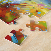 Plott Hound Hondenportret Acryl Kunstprint Legpuzzel (Zijkant)