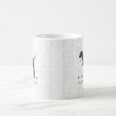 Plott Hound Kerstmis Koffiemok (Center)