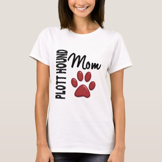 Plott Hound Mam 2 T-shirt (Voorkant)