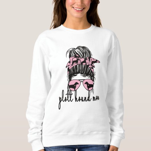 Plott Hound Mam Plott Hound Owner Plott Hound Mama Trui (Voorkant)