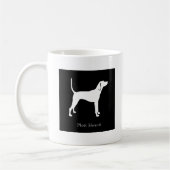 Plott Hound Mok (zwart) (Links)