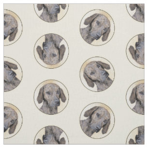 Plott Hound Painting Brindle Schattigee originele Stof