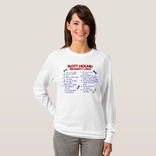 PLOTT HOUND PL2 T-SHIRT (Voorkant volledig)