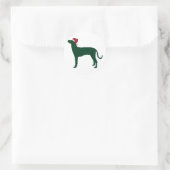 Plott Hound Ronde Sticker (Tas)