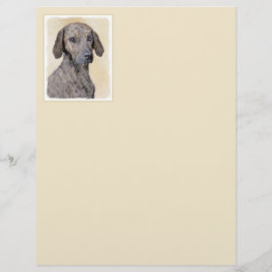 Plott Painting - Cute Original Dog Art