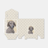Plott Painting - Cute Original Dog Art Bedankdoosjes (Uitgevouwen)