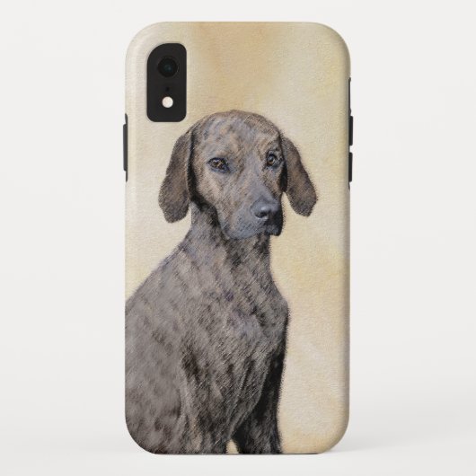 Plott Painting - Cute Original Dog Art Case-Mate iPhone Case (Achterkant)