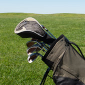 Plott Painting - Cute Original Dog Art Golfheadcover (Insitu)