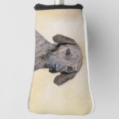 Plott Painting - Cute Original Dog Art Golfheadcover (Draai 90)