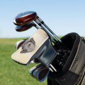 Plott Painting - Cute Original Dog Art Golfheadcover (Insitu)