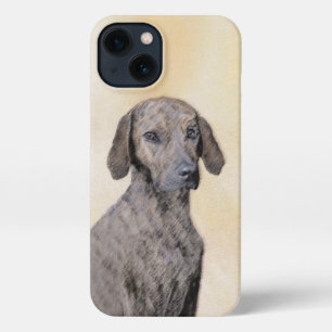 Plott Painting - Cute Original Dog Art iPhone 13 Hoesje