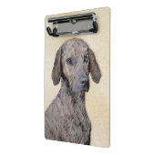 Plott Painting - Cute Original Dog Art Mini Klembord (Angled2)