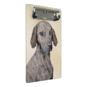 Plott Painting - Cute Original Dog Art Mini Klembord (Schuin)